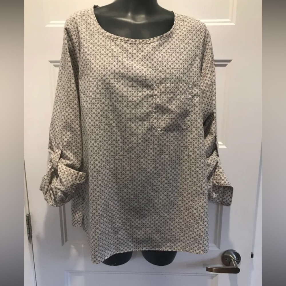 Blouse manche 3/4